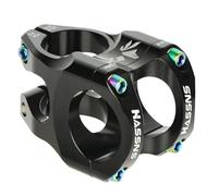 Attacco Manubrio MTB MTB Power STEM Road Bike Mountain Bicycle Bridge Short 35mm Asta Manubrio Tavolo Attacco Regolabile Riser 31 8 Ciclismo(HA35 Black)