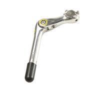 Attacco manubrio MVTEK 22.2mmx85mm regolabile alluminio argento