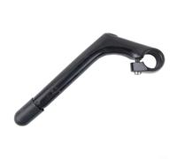 Attacco manubrio per bici a collo di cigno in lega di alluminio, 80 mm, estendere in avanti per 22 forcelle da 2 mm/25 4 mm, comoda posizione di guida (80 x 25,4 x 25,4 x 180 B)
