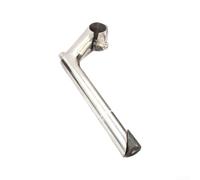 Attacco manubrio per bici compatibile con 22 2 mm/25 4 mm, forma a collo di cigno, lega di alluminio, lunghezza anteriore 80 mm, centro 180 mm per una guida confortevole (80 x 25,4 x 25,4 x 180 S)