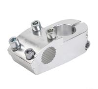 Attacco manubrio per bici in lega di alluminio per scatto fisso e bambini. Per biciclette con riser completamente lavorato e finitura anodizzata per migliorare il controllo e la maneggevolezza della