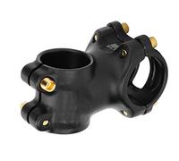 Attacco manubrio per bicicletta da montagna Cygmophing Lega di alluminio ±7° 31,8 mm Attacco manubrio corto per bicicletta per la maggior parte delle bici (Nera)