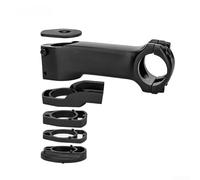 Attacco manubrio per bicicletta in alluminio 6061, leggero, con cavo interno, 31,8 mm, compatibile con manubrio di 7 gradi, colore nero, 80-130 mm, sei lunghezze per mountain bike e ciclismo su strada