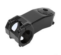 Attacco manubrio per bicicletta, in lega di alluminio a 15 gradi, per manubrio da 31,8 mm e forcella da 28,6 mm, senza filettatura, leggero, componente per ciclismo MTB da strada, nero