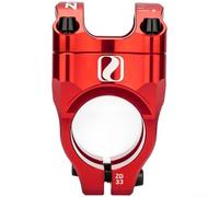 Attacco manubrio per mountain bike, 33 mm, morsetto in lega di alluminio CNC, per sterzo da 28 6 mm e diametro manubrio 31 8 mm, leggero e resistente, per il controllo del sentiero (rosso)