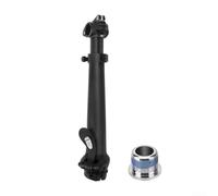 Attacco manubrio pieghevole, altezza regolabile 303 - 460 mm, con blocco a sgancio rapido e meccanismo di piegatura sinistra, adatto per manubri da 25,4 mm e forcella anteriore da 28,6 mm (con vite