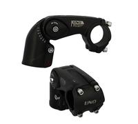 Attacco manubrio regolabile Uno Ahead Set 6061 Noir