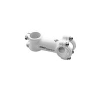 ATTACCO MANUBRIO UNO ALLUMINIO BIANCO SCATTO FISSO 90 MM MOUNTAIN BIKE CITY