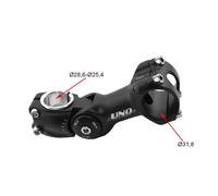 ATTACCO MANUBRIO UNO ALLUMINIO REGOLABILE SCATTO FISSO BICI BICICLETTA MTB BMX