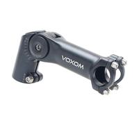 Attacco Manubrio Voxom VB3 120mm, Compatibile con Diametri 25,4 mm e 31,8 mm, Regolabile da -10° a +65°, Colore Nero