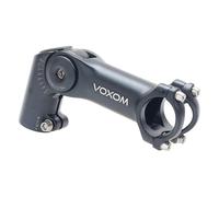 Attacco Manubrio Voxom VB3 120mm, Compatibile con Diametri 31,8 mm e 25,4 mm, Regolabile da -10° a +65°, Colore Nero, Materiale