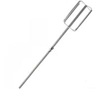 Attacco miscelatore per trapano a mano in acciaio inox, per pastella a mano, pastella per carne, miscelatore professionale per fango, per ceramica, gesso, vernice a miscelazione rapida 30,5 cm