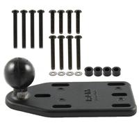 RAM Mounts Montaggio di base moto per freno / serbatoio frizione - B-ball (1 pollice)