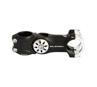 Attacco MTB Eleven regolabile alu 1-1/8” x 095mm -20°/+40° O/S nero/testa grigia