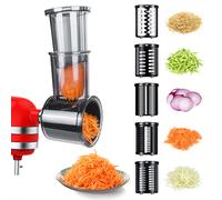 Attacco per Affettatrice Grattugia Compatibile con KitchenAid Stand Mixer