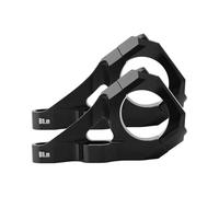 Attacco per bicicletta - Supporto per manubrio per mountain bike leggero con design diviso e rialzo manubrio per mountain bike, da ciclismo in alluminio con controllo di precisione per le