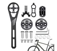 Attacco Per Computer Da Bicicletta | Lega di Alluminio Supporto Prolungato,Montaggio Sul Manubrio Per Computer Ciclistico | Ideale per Attività all'Aperto, Pendolarismo e Videocamera Sportiva