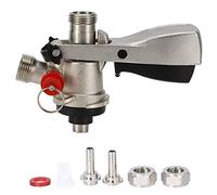 Attacco per fusto Sankey tipo G5/8 S, rubinetto per fusto di birra con sonda in acciaio inox 304 e valvola di sicurezza per birrificazione domestica, bar, ristoranti e uso