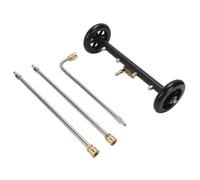 Attacco per Idropulitrice per Telaio 16" Scopa per Acqua Ad Alta Pressione a Doppia Funzione per Camion e Vialetti Materiale ABS