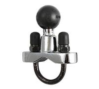 ATTACCO PER MANUBRIO CROMATO CON GIUNTO SFERICO DA 2,5CM RAM-MOUNT RAM-B-231CHU