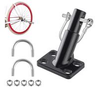 Attacco per Rimorchio Bicicletta, Gancio per Bicicletta con Perno di Sicurezza, per Accessori Ciclismo Carico Pesante, Trasporto Animali Domestici, Bambini