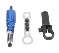 Attacco per rivetto per pistola, attacco per trapano per rivetti per trapano Rivettatrice Rivetto elettrico Dado Pistola Rivettatrice Rivettatrice Trapano adattatore di conversione Adattatore Inserto