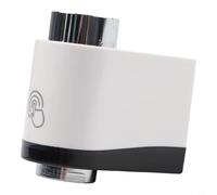 Attacco per rubinetto con sensore a infrarossi con tecnologia a doppio rilevamento e funzionamento touch, impermeabile IPX6 in acciaio inox (nero + bianco)