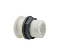 Attacco per serbatoio M in pp 1/2" x3.5 per tubi in poliammide