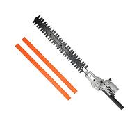 Attacco per tagliasiepi, portatile, 26 mm, design a doppia lama, 9 denti, foro rotondo, testa per potare siepi