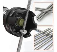 Attacco per trapano a dado per barre filettate da 1/4" 3/8" 1/2"