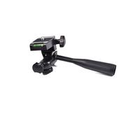 Attacco per treppiede con vite da 1/4". Black