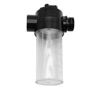 Attacco per tubo per autolavaggio - Bottiglia di schiuma per uso domestico con 4 modalità - Schiuma da giardinaggio per esterni per irrigazione agricola, serbatoio in schiuma nera con interruttore a r