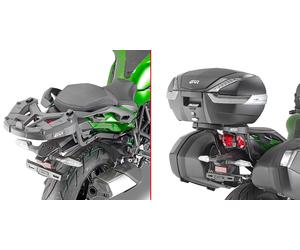 Attacco posteriore Givi 4123FZ Monokey o Monolock per Kawasaki NINJA H2 SX