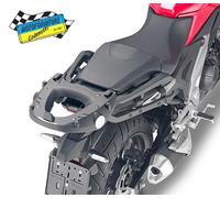 Givi Honda NC 750X, portapacchi posteriore Monokey/blocco male Nero