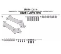 Attacco posteriore per bauletto MONOKEY/LOCK HONDA X-ADV 750 2017 2018 2019 2020