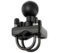 Componente doppia ASOLA ad U RAM-235U e SFERA da 35mm per fissaggio su TUBO PALO