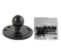Attacco SUPERFICIE PIANA su BARCA RAM-MOUNT RAM-B-202-G1U per Garmin Fishfinder