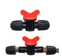 Attacco Rapido Acqua PE Pipe Connector Garden Drip Irrigation