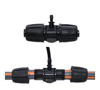 Attacco Rapido Acqua PE Pipe Connector Garden Drip Irrigation