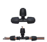 Attacco Rapido Acqua PE Pipe Connector Garden Drip Irrigation