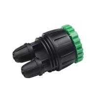 Attacco Rapido Acqua PE Pipe Connector Garden Drip Irrigation