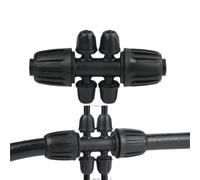 Attacco Rapido Acqua PE Pipe Connector Garden Drip Irrigation