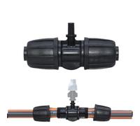 Attacco Rapido Acqua PE Pipe Connector Garden Drip Irrigation