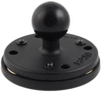 Base Rotonda RAM 2.5" Con Sfera Da 1" E Adattatore Base Magnetica Tripla