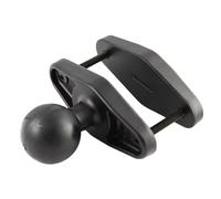 ATTACCO UNPK CLAMP BASE A MORSA Ram Mount RAM-D-247U-4 PER PILASTRINI 10,16 cm