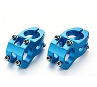 Attacco Verticale Leggero per Bici da per corsa e MTB Attacco | Design CNC per preciso, struttura stabile, perfetto avventura off-road, finitura nera o colorata(Blue)