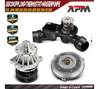 Attacco Visco + Termostato + Pompa per BMW 5er E34 E39 E38 3er E36 E46 X5 E53