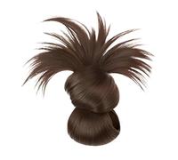 Attachable Feathered Bun Wig, Soft Messy Hairpiece, Lightweight Natural Look, Comfortable Everyday Hair Clips, Perfect for Women, Girls, Friends, and Colleagues