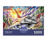 Attack Aircraft 1000 Pezzi Puzzle CollectionJet Fighter Sfida Per Adulti Per Adulti E Bambini Da 14 Anni E Intrattenimento Creativo52x38cm/1000pcs