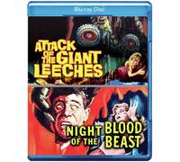 Attack of the Giant Leeches / Night of the Blood Beast (Blu-ray)